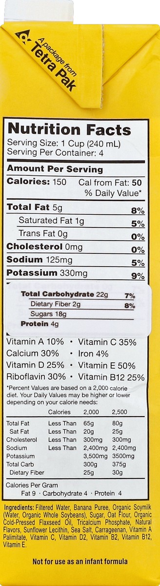 slide 2 of 5, Banana Wave Bananamilk 32 oz, 32 oz