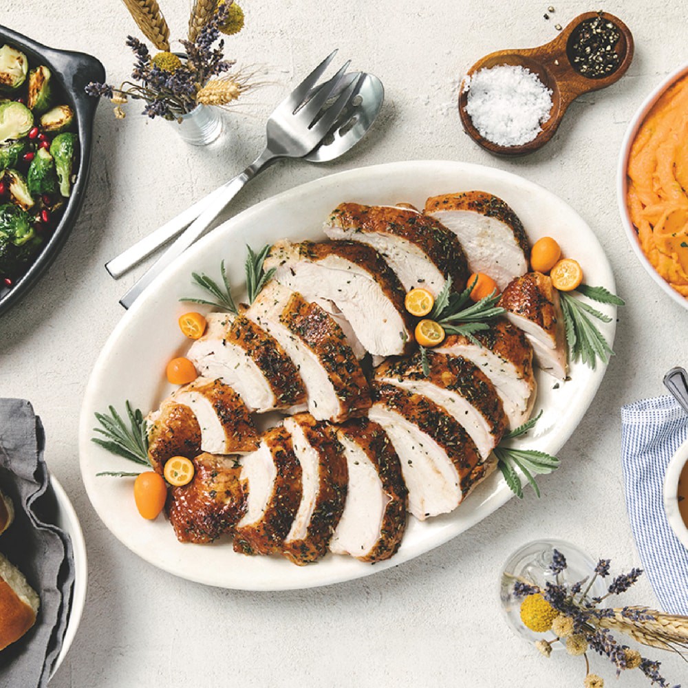 slide 3 of 6, Honeysuckle White® Frozen Bone-in Turkey Breast With Gravy (limit 1 At Sale Price), per lb