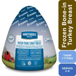Honeysuckle White Frozen Young Turkey Breast (3-8 Lb)
