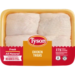 Tyson® All Natural Fresh Chicken Thighs