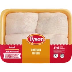 Tyson® All Natural Fresh Chicken Thighs