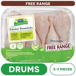 PERDUE® HARVESTLAND® Free Range Chicken Drumsticks, 1 lb