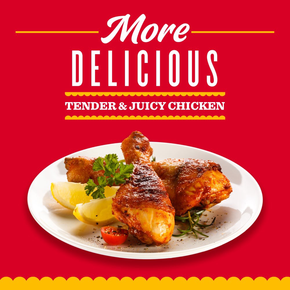 slide 3 of 4, Tyson All Natural Chicken Drumsticks (6 Per Pack), per lb