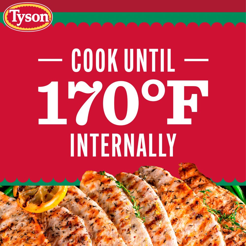 slide 3 of 6, Tyson All Natural Fresh Thin Sliced Boneless Skinless Chicken Breasts With Rib Meat, per lb