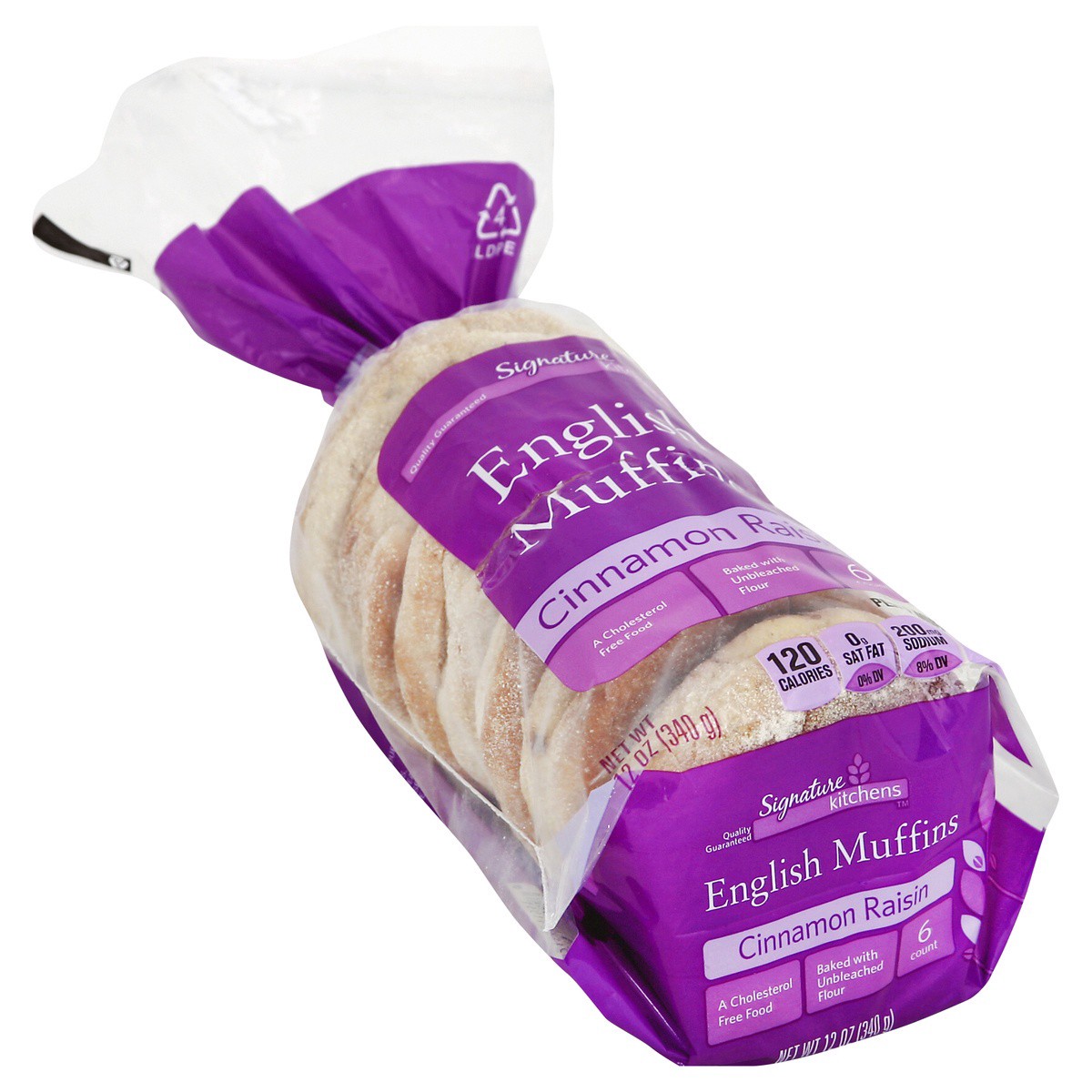 slide 1 of 14, Signature English Muffins 6 ea, 6 ct