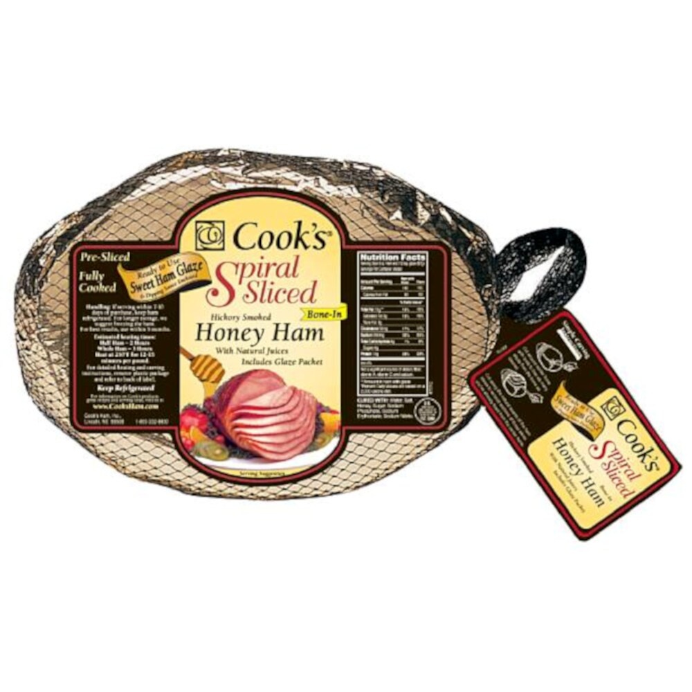 slide 1 of 1, Cook's Spiral Sliced Honey Ham (Limit 1 At Sale Retail), per lb