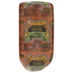 Smith's Garlic Bologna, Deli Sliced