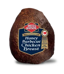 Dietz & Watson Sliced Honey Barbecue Chicken Breast Fresh Sliced Deli Meat, 1 lb