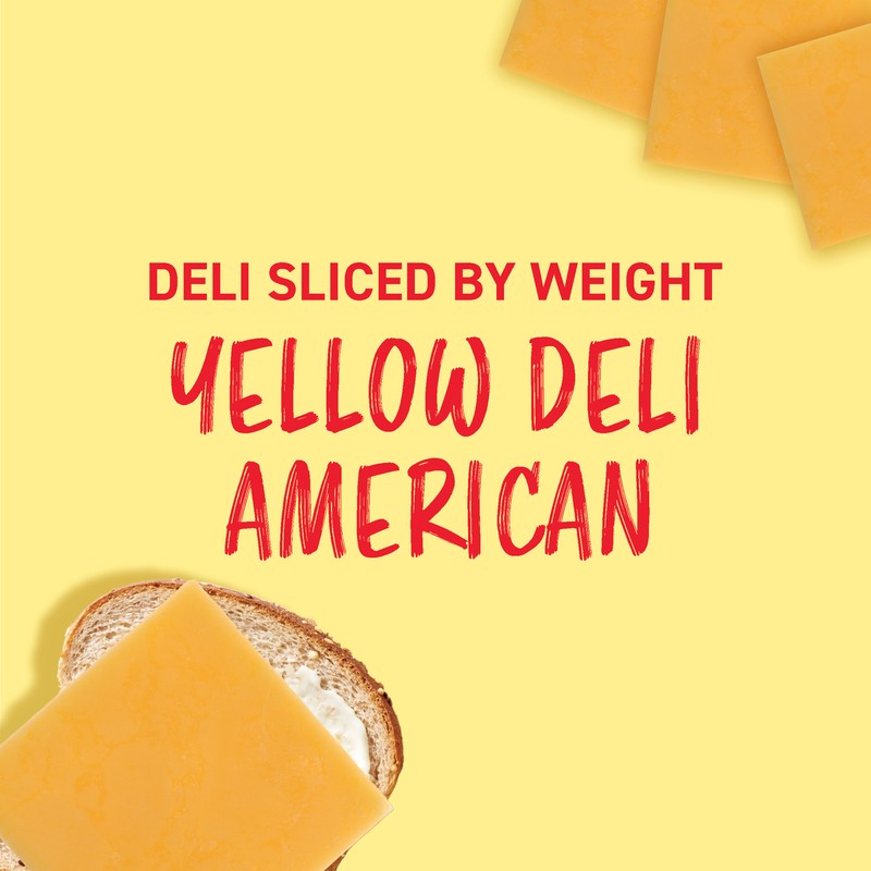 slide 2 of 5, Land O'Lakes Yellow American Cheese, Deli Sliced, per lb