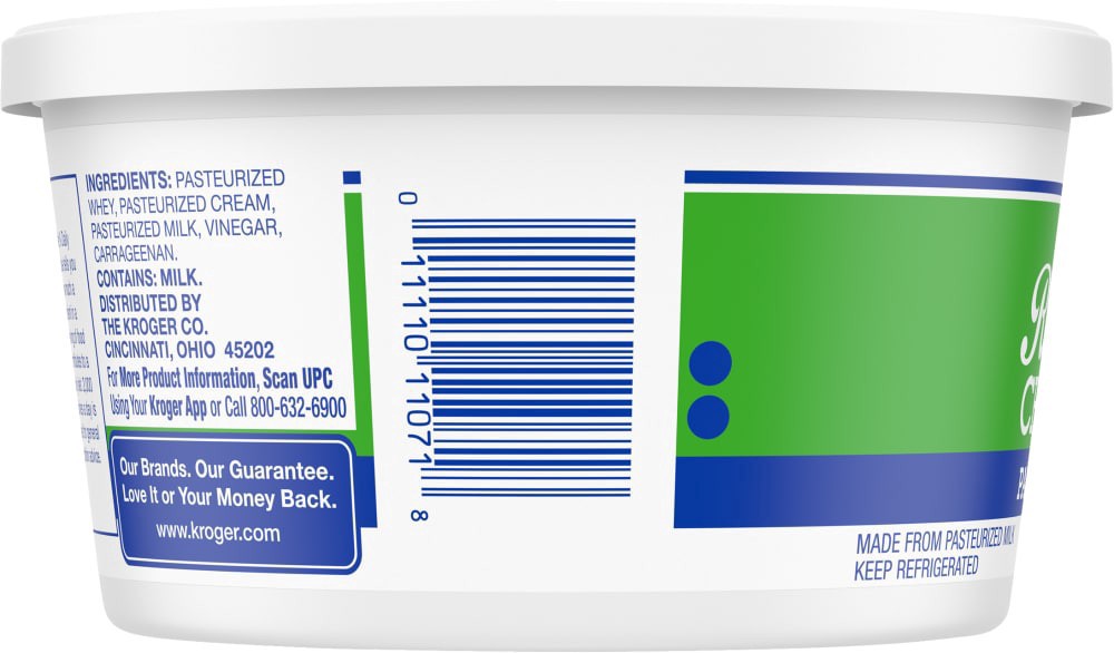 slide 6 of 6, Kroger Part Skim Ricotta Cheese, 15 oz