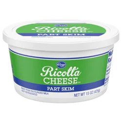 Kroger Part Skim Ricotta Cheese