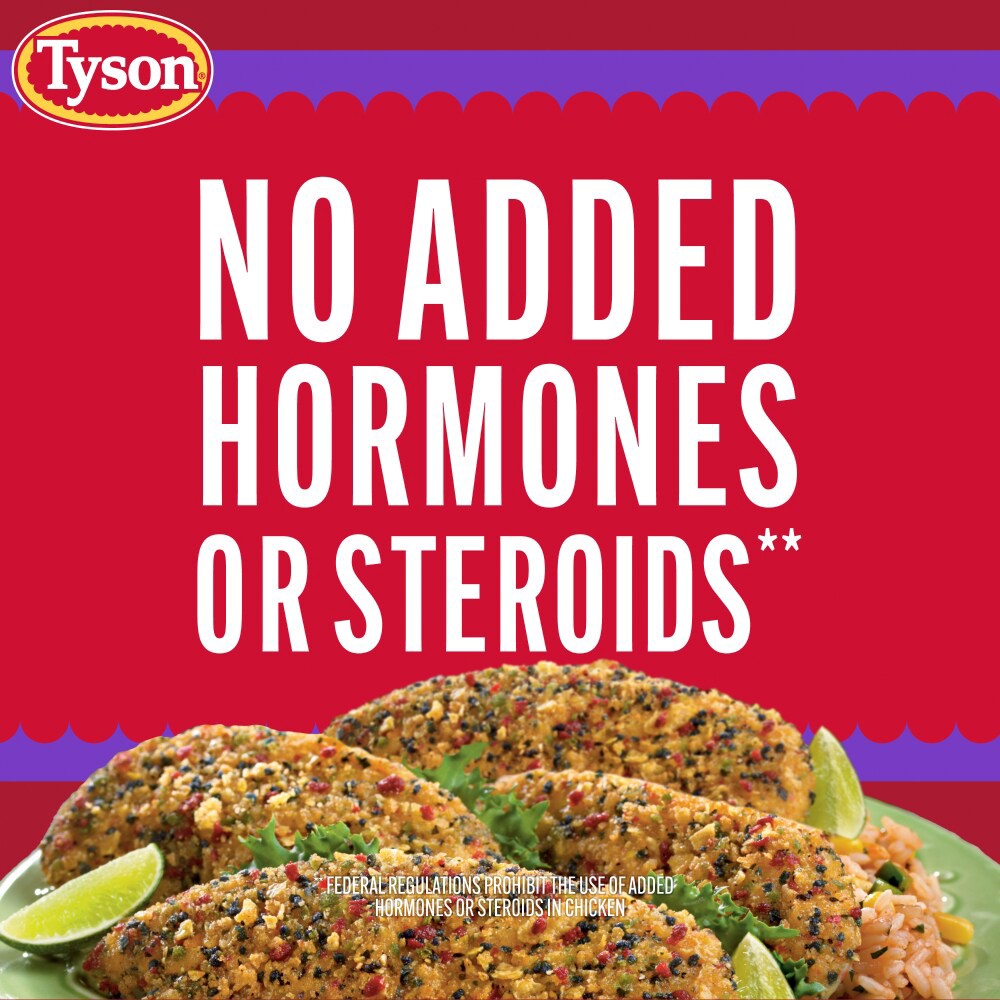 slide 4 of 6, Tyson Chicken Breast Tenderloins, per lb