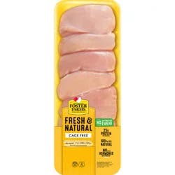 Foster Farms Fresh & Natural Cage Free Boneless Skinless Chicken Breasts Value Pack, 1 pk