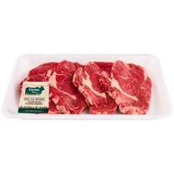 Farms Boneless Rib Steak Value Pack, Per Package (Avg. 2.25 lb)