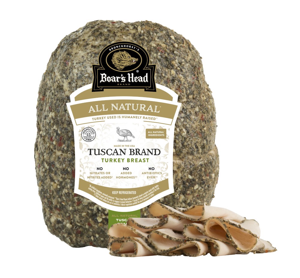 slide 6 of 6, Boar's Head Simplicity All Natural Tuscan Brand Roasted Turkey Breast, per lb