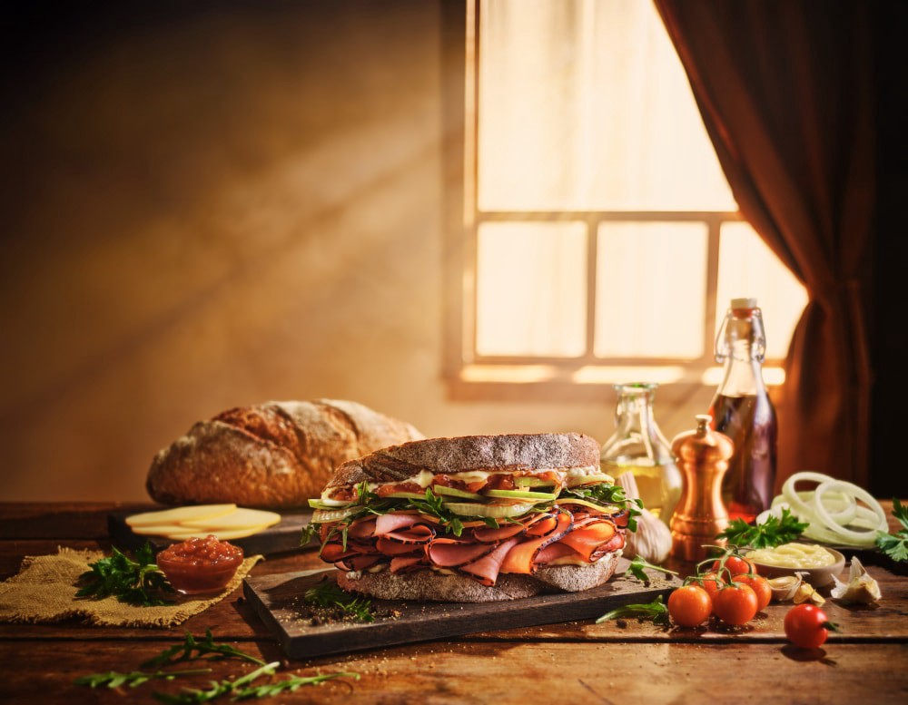 slide 5 of 6, Boar's Head Maple Glazed Honey Coat Ham, per lb