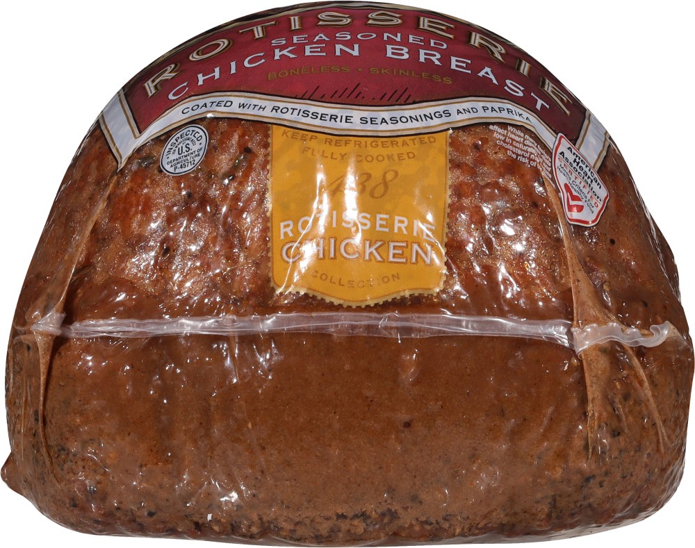 slide 6 of 6, Boar's Head Rotisserie Seasoned Chicken Breast, per lb