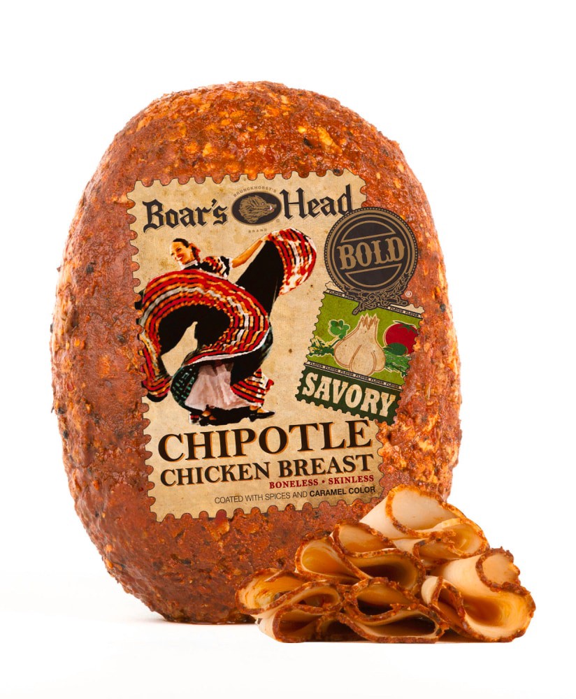 slide 3 of 3, Boar's Head Bold Chipotle Chicken Breast, Custom Sliced, per lb