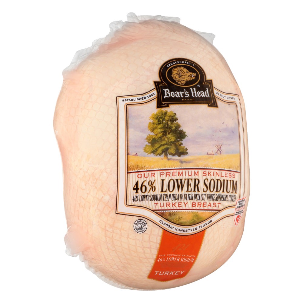 slide 6 of 6, Boar's Head Turkey Breast Low Sodium, per lb