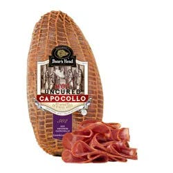 Boar's Head Hot Uncured Capocollo, 1 lb