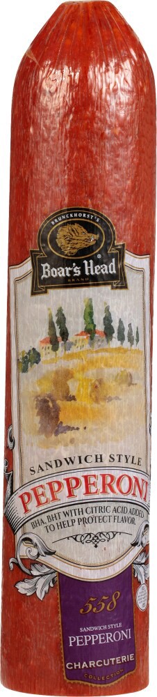 slide 3 of 6, Boar's Head Sandwich Style Pepperoni, per lb