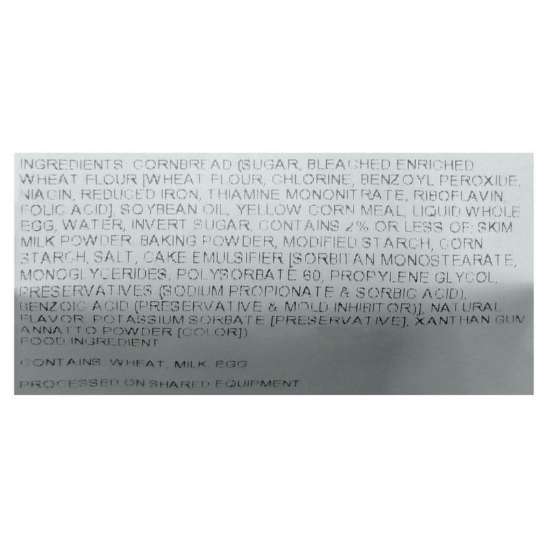 slide 2 of 3, Cornbread - Family Size, 1.12 ct