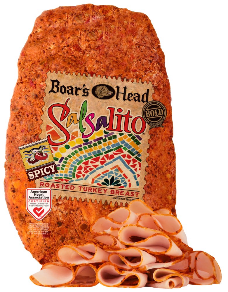 slide 3 of 6, Boar's Head Bold Salsalito Turkey Breast, per lb