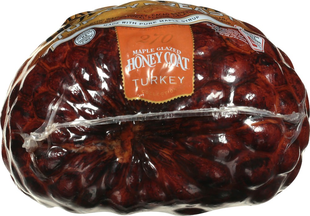 slide 5 of 6, Boar's Head Maple Glazed Honey Coat Cured Turkey Breast, per lb