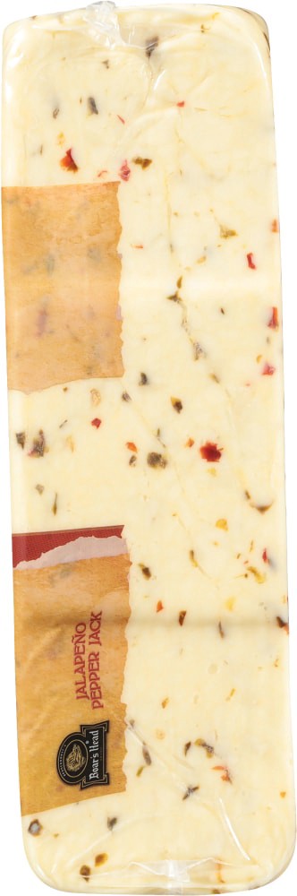 slide 5 of 6, Boar's Head Jalapeno Pepper Jack Cheese, per lb