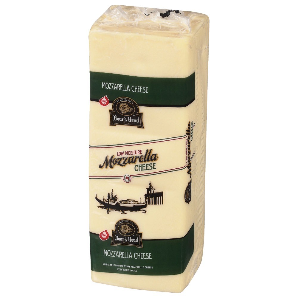 slide 2 of 2, Boar's Head Mozzarella Cheese, per lb