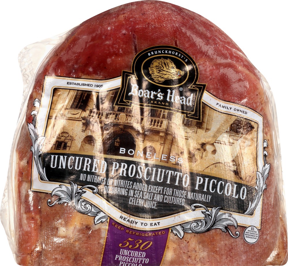 slide 5 of 6, Boar's Head Boneless Prosciutto Piccolo, per lb