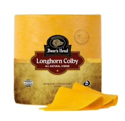 Boarâ€™s Head Longhorn Colby Cheese