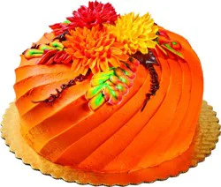 Giant Eagle Cake, Pumpkin Harvest Mini Torte, 5"