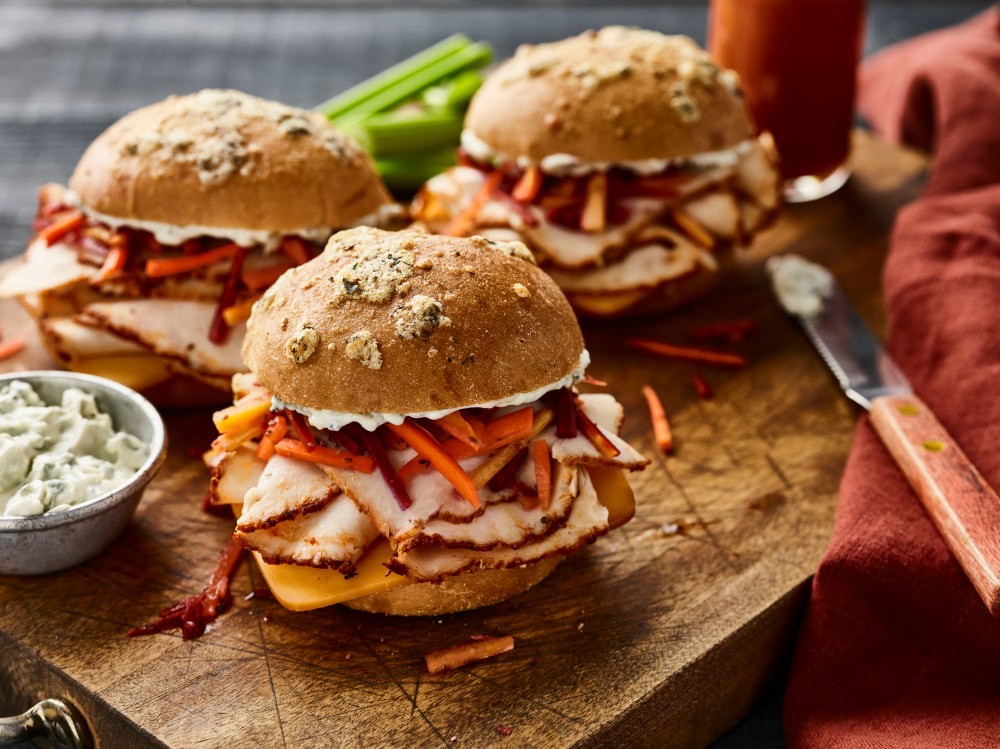 slide 3 of 6, Boar's Head Blazing Buffalo Style Chicken Breast, per lb