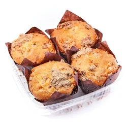 Market District Cinnamon Crunch Muffins, 4 Pack