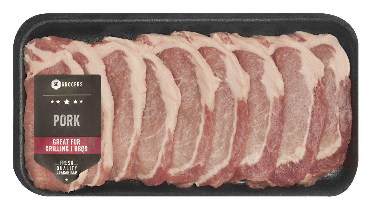 slide 1 of 1, Boneless Ribeye Pork Chops, Per Package (Avg. 1.25 lb), per lb