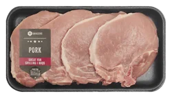 Bone In Wafer Thin Pork Chops, Per Package (Avg. 1.25 lb)
