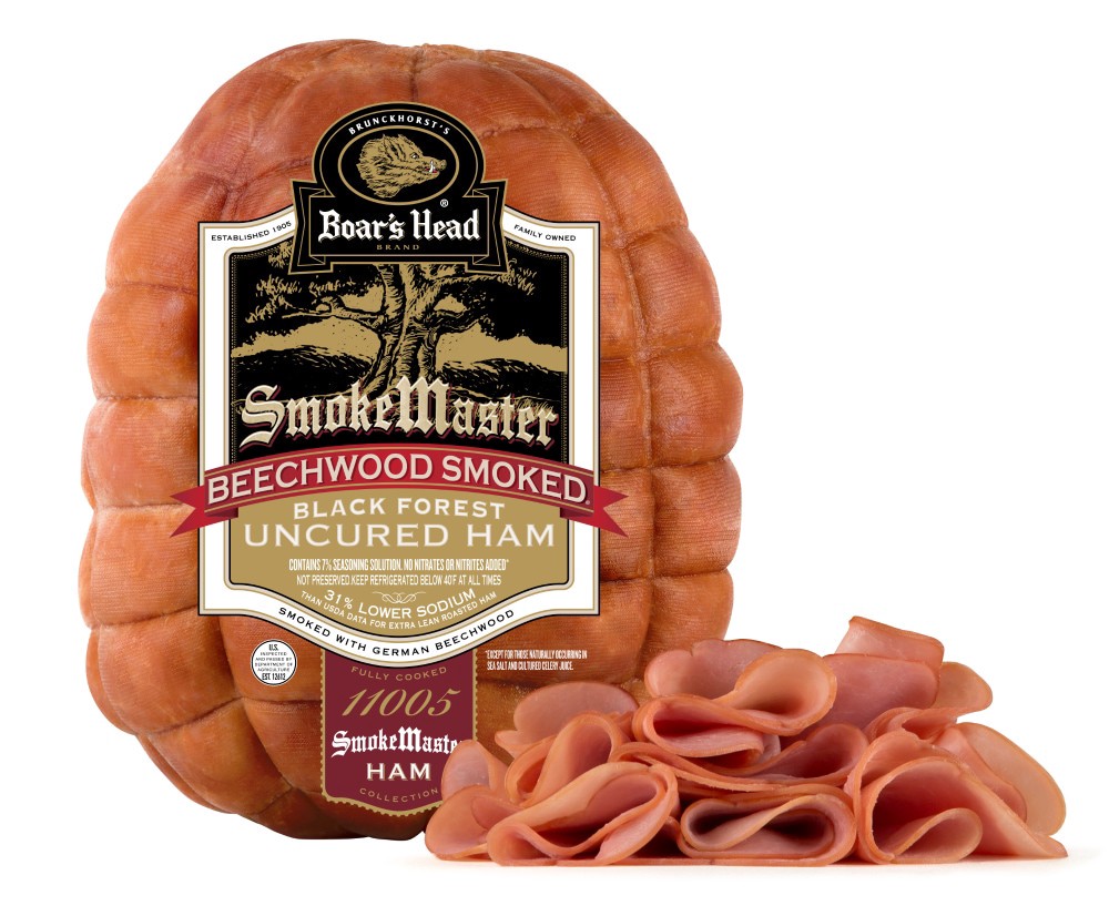 slide 1 of 1, Boar's Head Smoke Master Smoked Black Forest Ham, per lb