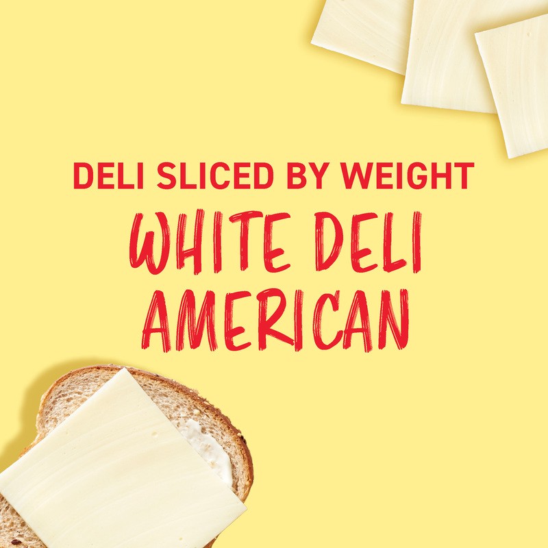 slide 4 of 5, Land O'Lakes White American Cheese, Deli Sliced, per lb