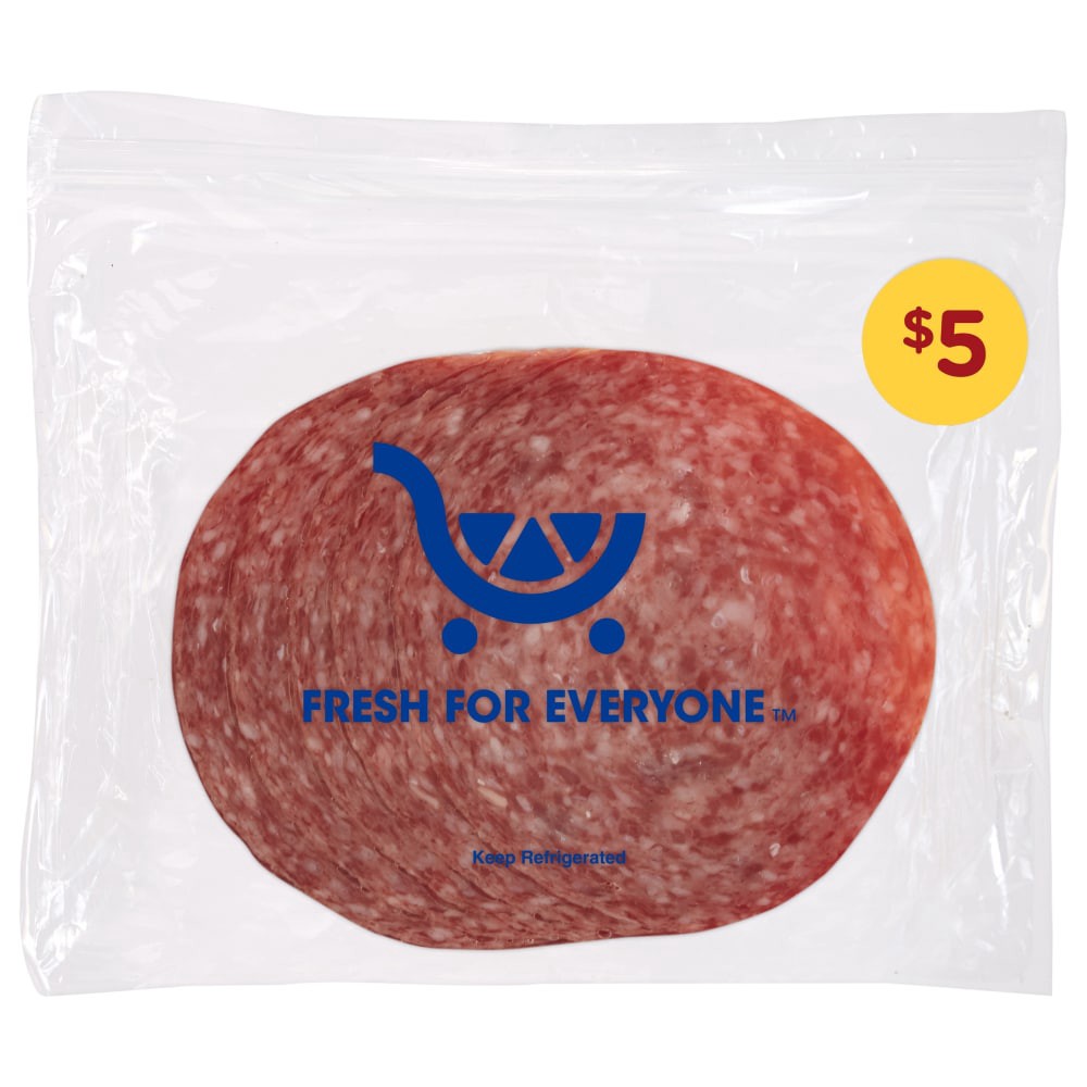 slide 2 of 2, Kroger® Hard Salami Deli Sliced, 1 ct