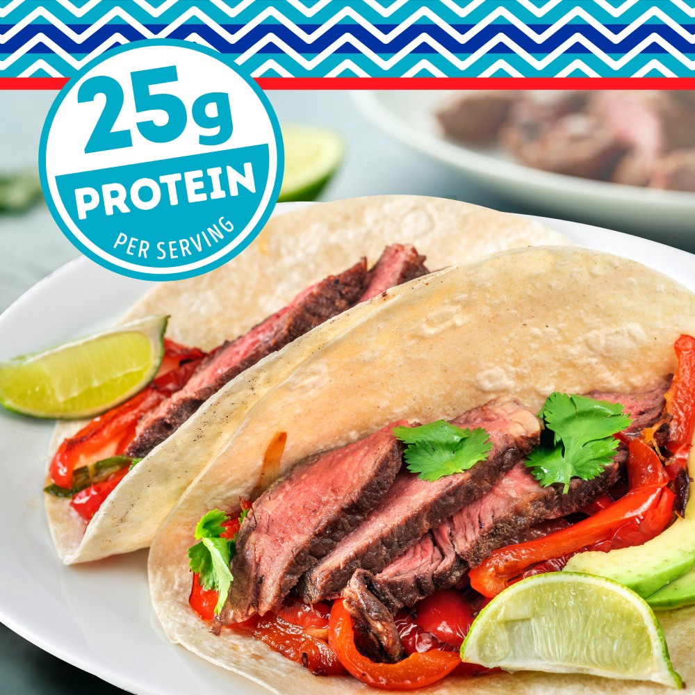 slide 4 of 5, Kroger Mercado Thin Sliced Beef Bottom Round Steak, per lb