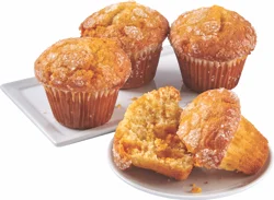 Market District Butter Rum Muffins, 4 Count