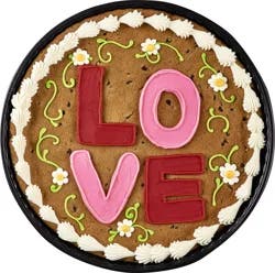 Giant Eagle 12" Chocolate Chip Cookie Message Cake *Seasonal