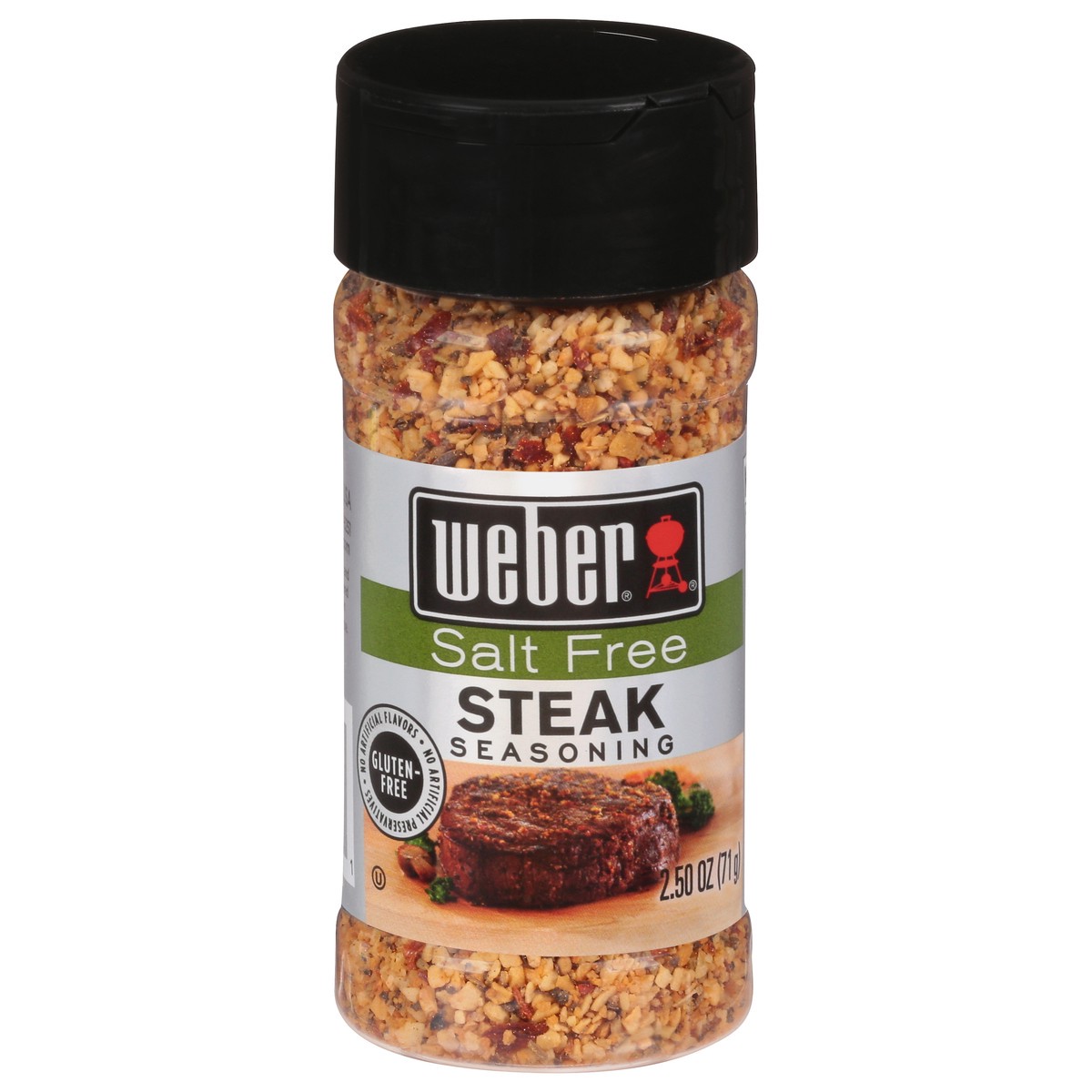 slide 1 of 10, Weber Salt Free Steak Seasoning 2.50 oz, 2.5 oz