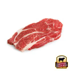 Market District Boneless Beef Chuck Steak, Certified Angus Beef