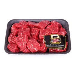 Market District Boneless Beef Stew Meat, Certified Angus Beef