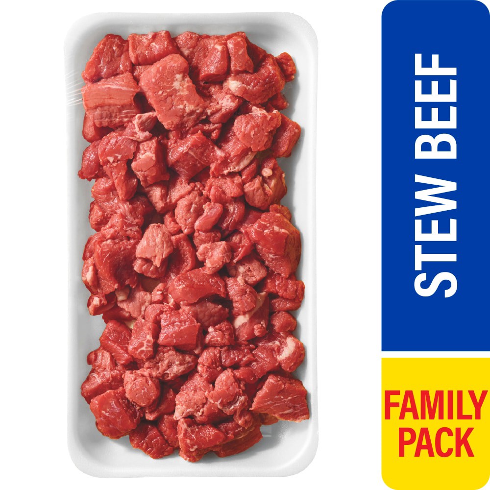 slide 2 of 5, National Beef Stew Meat Family Pack, per lb
