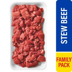 Boneless Stew Beef Family Pack