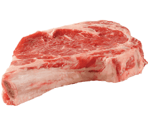 slide 1 of 1, Ribeye Bone-In Thin Cut Steak Angus Choice Beef, per lb