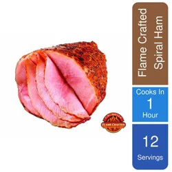 Flame Crafted Boneless Glazed Half Ham